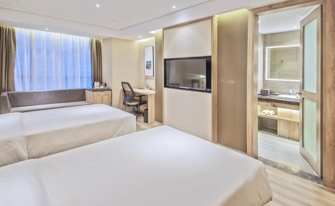 Atour Hotel Nanjing Sun Yat-Sen Mausoleum Scenic Area Alfalfa Garden Subway Station Esterno foto