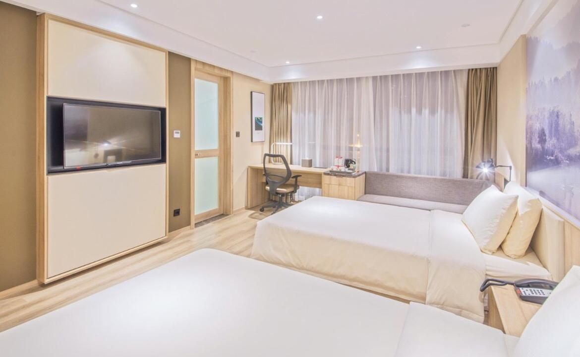 Atour Hotel Nanjing Sun Yat-Sen Mausoleum Scenic Area Alfalfa Garden Subway Station Esterno foto