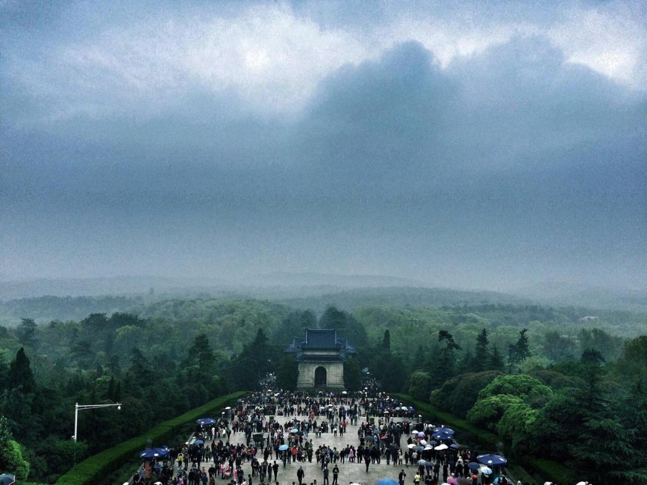 Atour Hotel Nanjing Sun Yat-Sen Mausoleum Scenic Area Alfalfa Garden Subway Station Esterno foto
